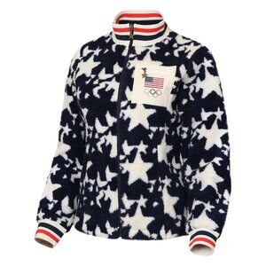 Women's Outerstuff Navy Team USA Milano Cortina 2026 Winter Olympics Sherpa